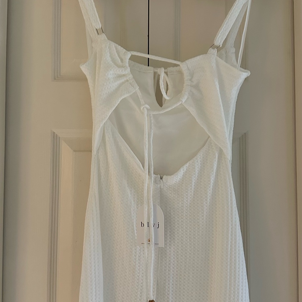 Billy J Evelyn Maxi Dress - White - NWT - Picture 6 of 9